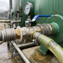 3/4in BSP Tap Kit with Brass Nipple & Hose Tail