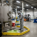 Premium Heavy Duty Chemical Protective Coverall for Industrial Use - Durable Fabric with Excellent Chemical Barrier