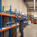 Additional Premium Melamine Shelf - Blue & Orange - 15mm Thick