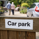 Car Park Sign – 1mm Rigid Plastic – Indoor & Outdoor Use
