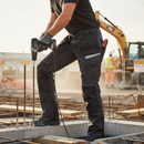 Premium Heavy Duty Work Trousers with Stretch Fabric, Knee Protection, and Multiple Pockets for Construction and Maintenance Tasks