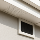 Black PVC Coated Fiberglass Soffit Mesh – Ventilated Insect Screen