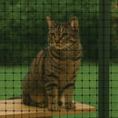 Cat Enclosure Mesh – Safe Outdoor Fencing for Cats | Black Plastic High Netting