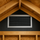 Black Woven Aluminium Fly Screen - Insect Mesh for Windows & Doors