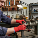 High-Performance Nylon/PU Palm Coated Precision Gloves for Assembly Tasks