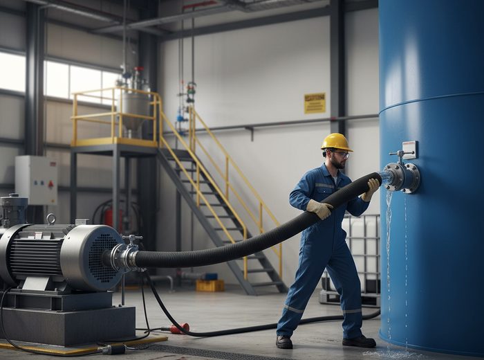 Bulkmaster Light 3bar Corrugated Material Handling Suction & Discharge Hose
