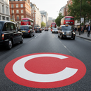 Premium Thermoplastic Road Marking for Congestion Charge Zones - Easy Application, Non-Slip Design, Bright Colors
