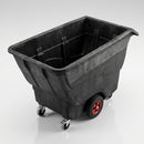 800 Litre Polyethylene Tilt Truck with Steering Handle (view 2)