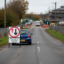 Premium Give Way Traffic Sign Set with Supplementary Plate and Frame for Road Safety