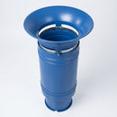 60 Litre Open Top Steel Litter Bin with Locking Bucket (view 2)