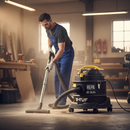 Professional M-Class Dust Extractor Vacuum Cleaner 240V with Washable Filters and Lightweight Design for Safe Dust Collection