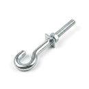 Galvanised Hook to Bolt with 1in Pin (view 2)