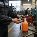 Professional Heavy Duty Solvent-Free Hand Cleaner with Moisturiser - 450ML Pump Bottle for Effective Oil and Grease Removal