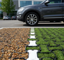 Premium Delineation Marker for GeoGrids - Ideal for Segregation Lines Between Aggregates