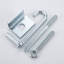 Galvanised Adjustable Gate Kit for 3in Thick Timber Gates (view 2)
