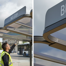 Premium Bus Stop Name Sign for Enhanced Passenger Guidance with Durable 2mm Galvanised Steel Finish