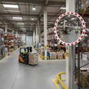 Premium Round Traffic Mirror - Shock Resistant, Excellent Image Quality, 600mm & 800mm Diameter Options for Safety and Regulation