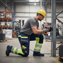 Premium Hi-Vis Trousers with 4-Way Stretch Fabric and Holster Pockets for Enhanced Comfort and Utility