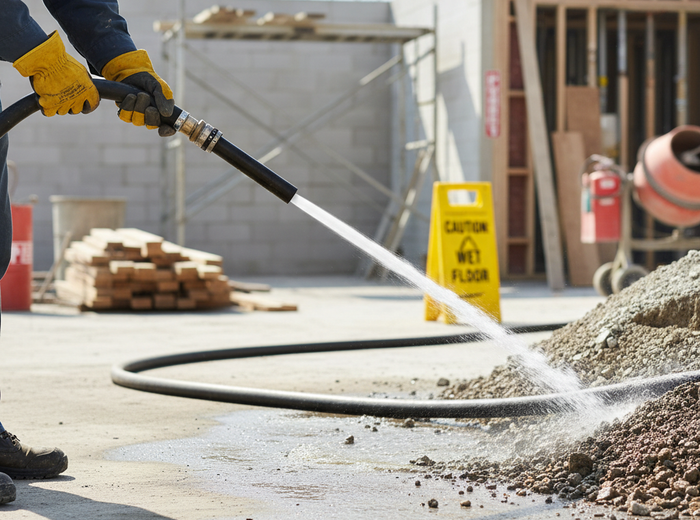 Black Contractors PVC Hose