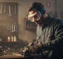 Premium Overglasses Safety Goggles with Polycarbonate Lens and Contoured Face Seal for Maximum Protection