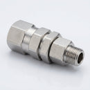 1/4in BSP Swivel Coupling – 350 Bar Stainless Steel Connector (view 2)
