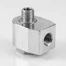 3/8in BSP Swivel 90° Angle - Triple Bearing Nickel Brass (view 2)