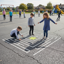 Premium Square Maze Playground Marking Set for Kids - Engaging Problem-Solving Activity