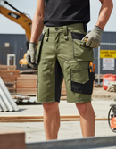 Premium Slim Fit Stretch Work Shorts with Holster Pockets for Enhanced Mobility and Comfort