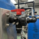 1 1/2in BSP Female 3-Way L Polypropylene Ball Valve 16 Bar