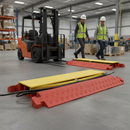 Heavy Duty 3 Channel Cable Protector with T Connectors for Cables Up to 57mm Diameter, 91cm Long, 12,892Kg Axle Capacity