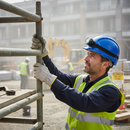 Premium Non-Vented Safety Helmet with Wheel Ratchet for Live Power Installations - Comfortable Fit and Accessory Compatibility
