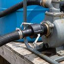 3/4in Hose Barb x 3/4in Cam Lever Coupler, Polypropylene