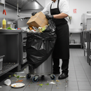 Premium Heavy Duty Bin Liners - Black, 21" x 34" x 46" - Box of 100 for Industrial Use