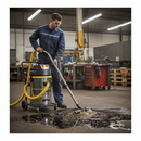 Premium Heavy Duty 110V Wet and Dry Vacuum Cleaner with 80L Capacity and Twin Impeller Motors for Industrial Use