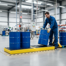 Premium Bunded Workfloor for 4 Drum Storage Solution