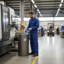 Professional Dual-Compartment Recycling Bin 2 x 60L for Efficient Waste Management and Sorting