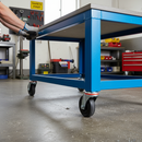 80mm Swivel Bolt Hole Castor with Rubber Tyre for Easy Maneuverability