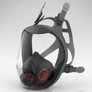 Full Face Protective Mask with Clear Panoramic Visor, Small/Medium/Large (view 2)