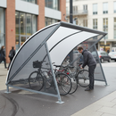 Premium Upper Side Cladding Panels for Bike Shelter - Enhanced Protection for Weather Elements