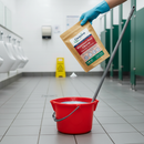 Premium Eco Washroom Floor Cleaner Soluble Sachets - 15G Pack of 80 for Effective Grease Removal and Disinfection