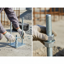 Premium Pre-installation Kit for Half Width Swivel Height Restrictors - Heavy Duty and Durable Components for Enhanced Security