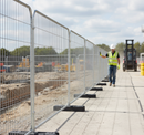 Premium Heavy Duty Temporary Fence Set - 3.5m x 2m Galvanised Steel with Euro Mesh for Secure Perimeter Protection