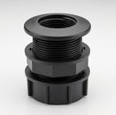 1/2in BSP Male Polypropylene Outlet with Back Nut & Cap (view 2)