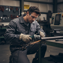 Premium Wraparound Clear Safety Glasses with UV Protection and F-Rated Impact Resistance for Optimal Comfort and Visibility
