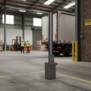 Premium Removeable Galvanised Steel Bollards 1200mm for Enhanced Security and Aesthetic Appeal