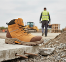 Premium Heavy Duty Work Boots with Waterproof Lining and Reinforced Protection Features