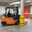Premium Column Impact Protector for Warehouse Safety - Adjustable Design for Columns 200x200mm to 300x300mm