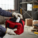 Premium Red Zipped First Aid Kit Bag - Compact Size with Essential Supplies - High-Quality Professional Grade for Industrial and Commercial Applica...