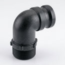 90° Cam Lever Hose Adaptor — 1½in Male Thread x 1½in GRPP (view 2)