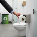 Premium Eco-Friendly Toilet Rolls 2-Ply White 210 Sheets - Case of 40 for Sustainable Hygiene